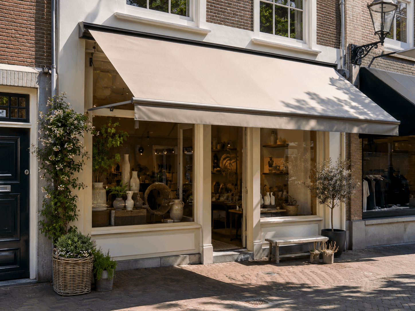 Zonwering winkels